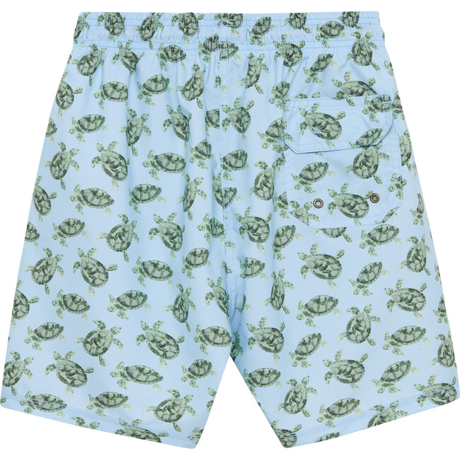 Mens Turtle Swimshort, Blue And Turtle - Trotters London Exclusives ...
