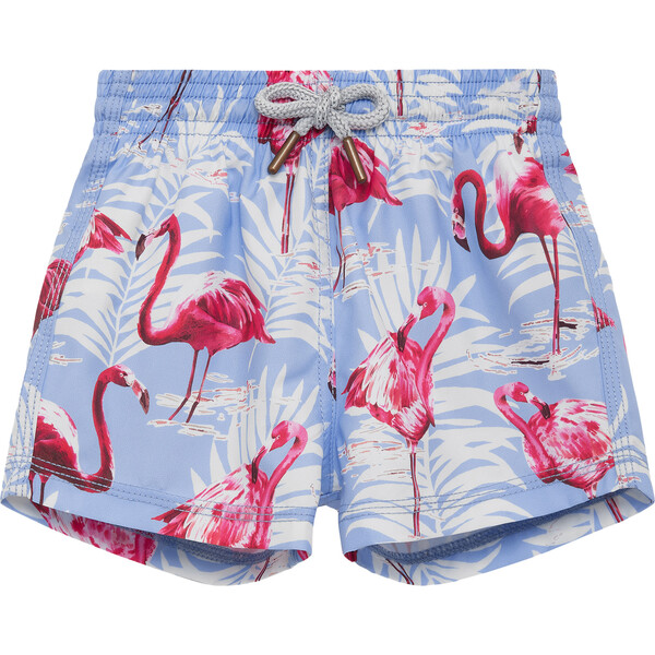 Baby Flamingo Swimshort, Blue And Flamingo - Trotters London Exclusives ...