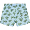 Baby Turtle Swimshort, Blue And Turtle - Swim Trunks - 2