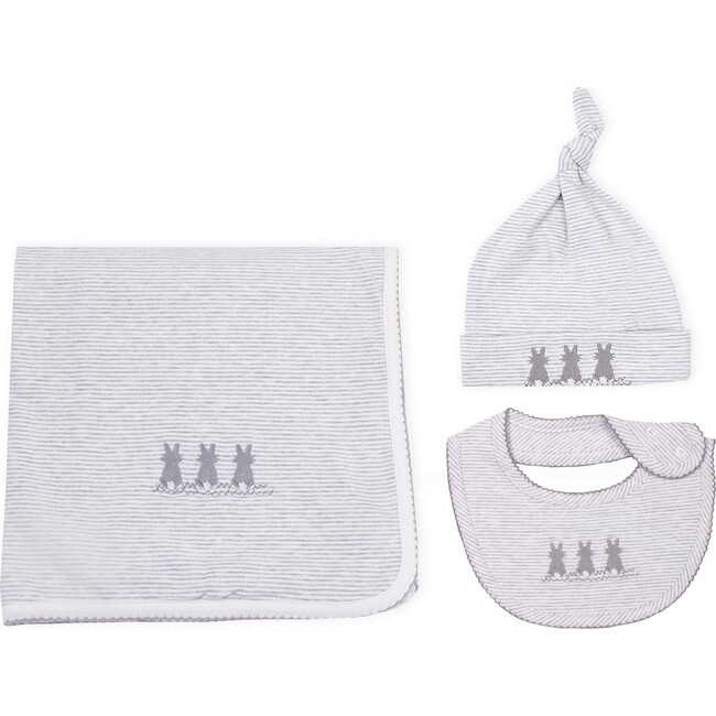 Bunny Gift Set Accessories, Grey