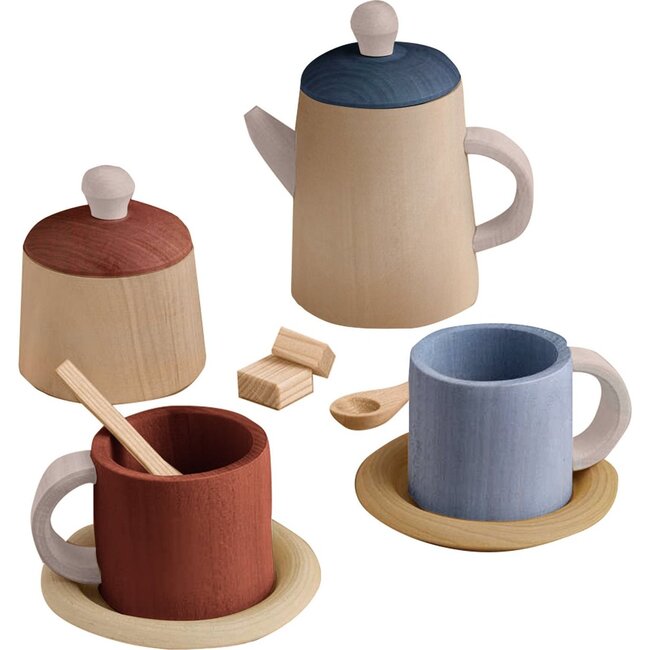Wooden Tea Set, Terra