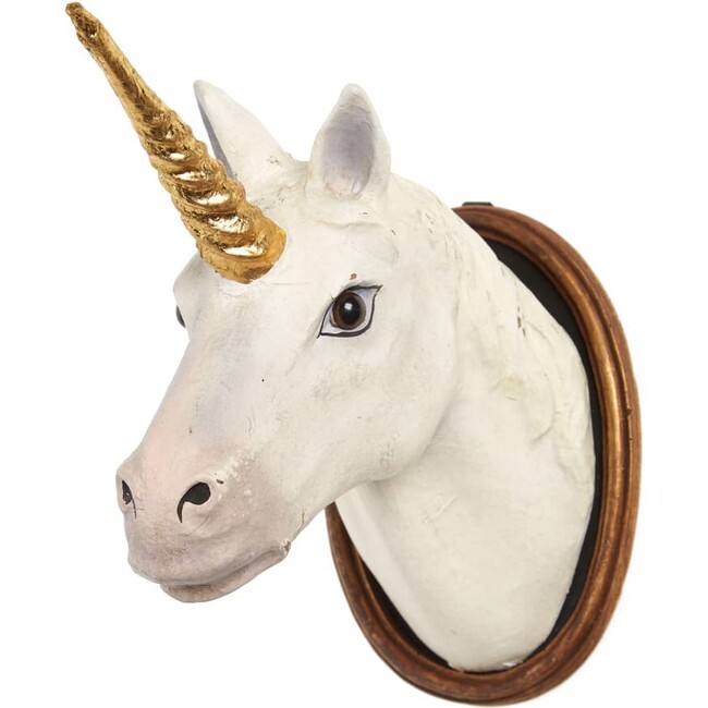 Unicorn Mount, White - Animal Heads - 1
