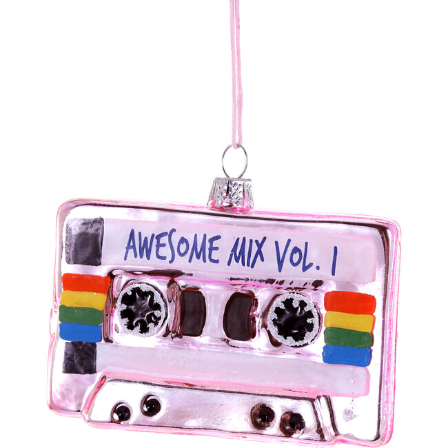 Awesome Mix Tape Ornament, Pink - Ornaments - 1