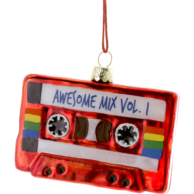 Awesome Mix Tape Ornament, Red