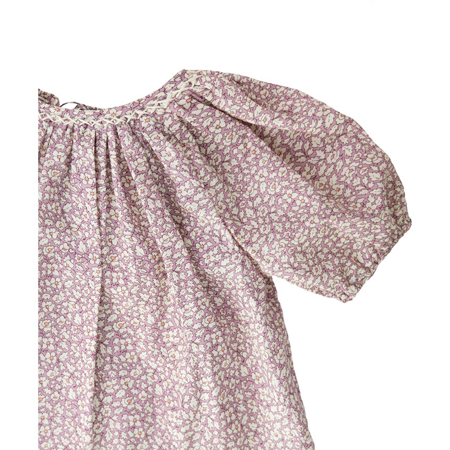 Jackie Top, Liberty of London Feather Fields - Blouses - 4