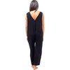 Women's Everyday Nursing Jumpsuit, Black - Rompers - 4
