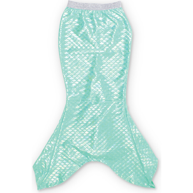 Mint Metallic Mermaid Tail - Cover-Ups - 1