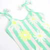 Flip Sequin One Piece, Mint Daisy - One Pieces - 3