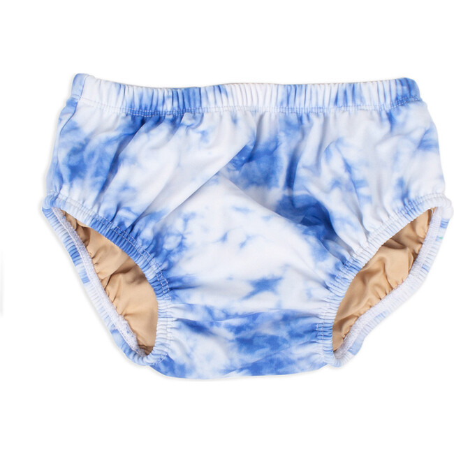 Diaper Cover, Navy Tie Dye - One Pieces - 1