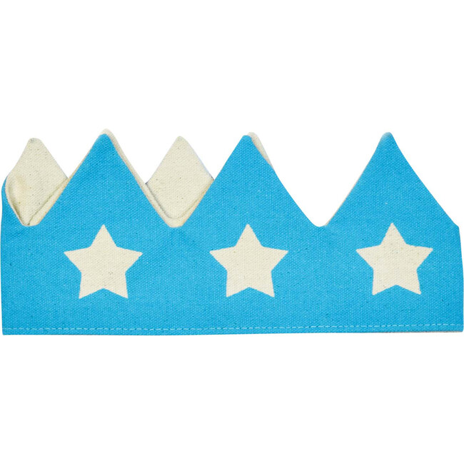 Crown With Stars, Blue