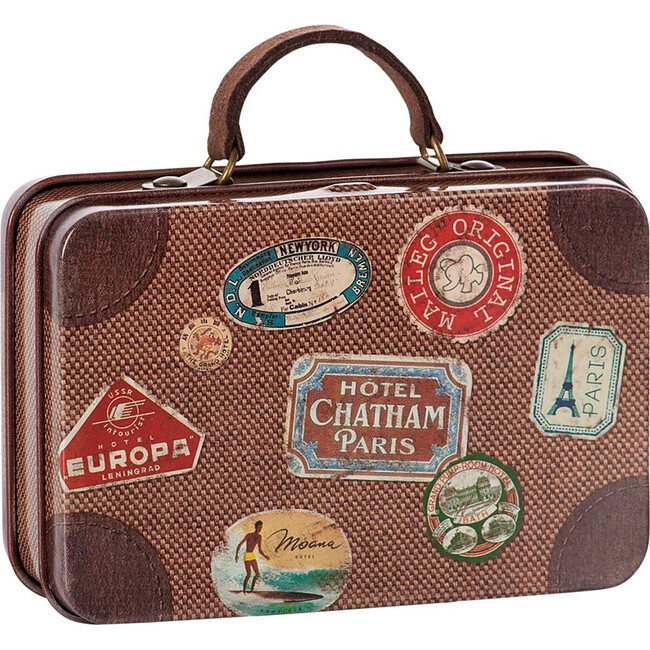 Brown Metal Suitcase - Role Play Toys - 1