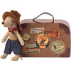 Cowboy Mouse in Suitcase - Dolls - 2