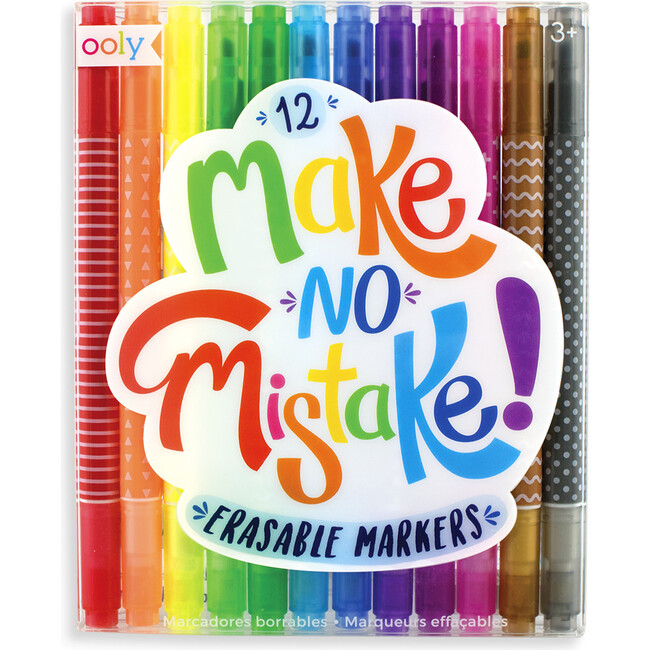 Make No Mistake! Erasable Markers