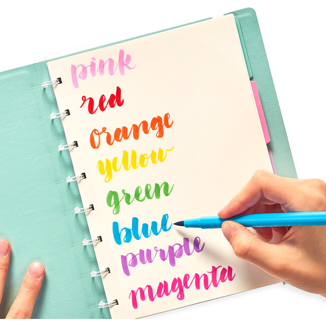 Brilliant Brush Markers, Set of 24 - Coloring - 3