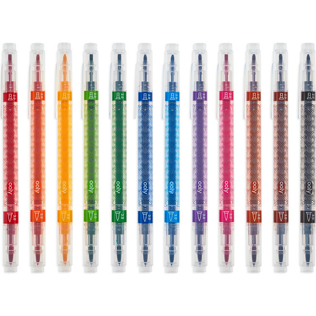 Calligraphy Duo Chisel and Brush Tip Markers - Coloring - 3