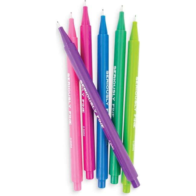 Seriously Fine Felt Tip Markers - Coloring - 3