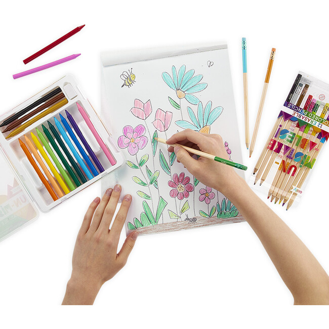 Un-Mistake-ables! Erasable Crayons & Eraser - Arts & Crafts - 4
