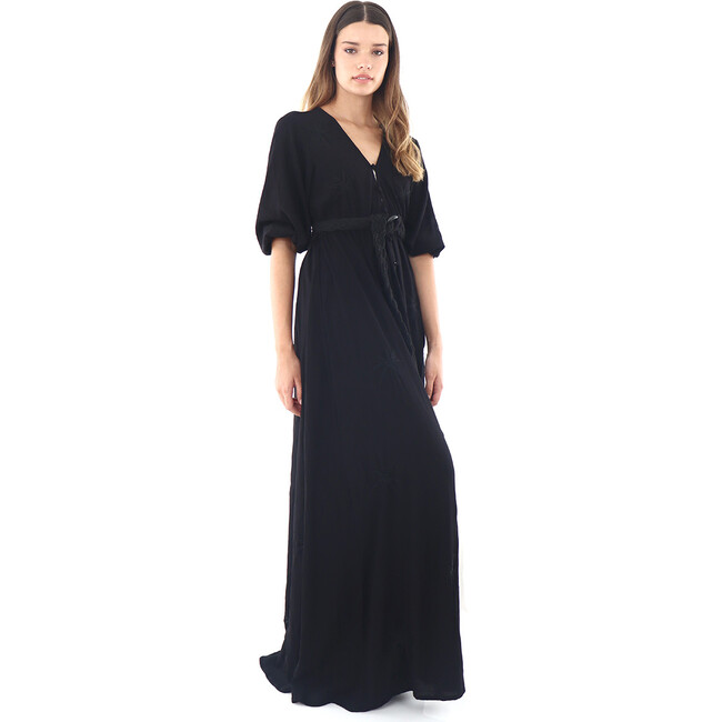 Women's Pixis Lana Long Dress, Black - Dresses - 2