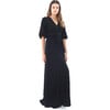 Women's Pixis Lana Long Dress, Black - Dresses - 2 - thumbnail