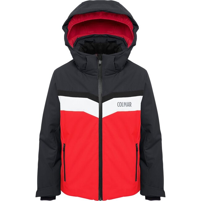 Ski Jacket with Lining, Red - Coats - 1