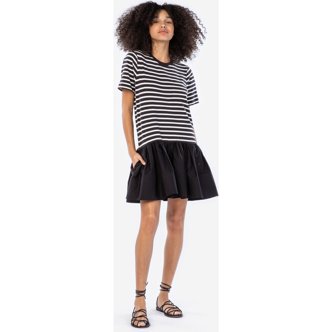 Women's Katlyn Dress, Seasalt/Black Stripe - Dresses - 2
