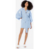 Women's Madelyn Dress, Surf Club Blue/White Stripe - Dresses - 2
