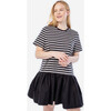 Women's Katlyn Dress, Seasalt/Black Stripe - Dresses - 3