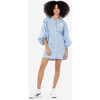 Women's Madelyn Dress, Surf Club Blue/White Stripe - Dresses - 3
