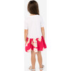 Mini Katlyn Dress, Shadow Blossom Cerise/White Combo - Dresses - 4
