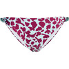 Women's Tia Bikini Bottom, Brushstroke Coral Araucana/Fig Multi - Two Pieces - 1 - thumbnail