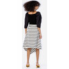 Women's Lauryn Skirt, Seasalt/Black Stripe - Skirts - 4