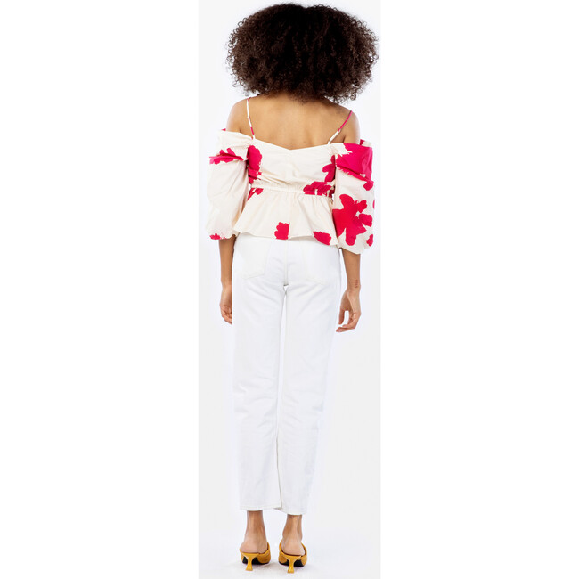 Women's Caroline Top, Shadow Blossom Seasalt Multi - Blouses - 6