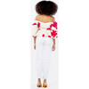 Women's Caroline Top, Shadow Blossom Seasalt Multi - Blouses - 6
