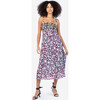 Women's Natalie Dress, Brushstroke Coral Araucana Seasalt Combo - Dresses - 4