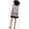 Women's Allie Dress, Black/Seasalt Acid Wash - Dresses - 4