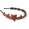 Angie Headband, Burgundy - Hair Accessories - 1 - thumbnail