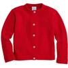 Mae Cardigan, Red with Heart - Cardigans - 1 - thumbnail