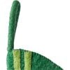 Hand Felted Wool Kids Christmas Stocking - Green Racecar - Stockings - 4