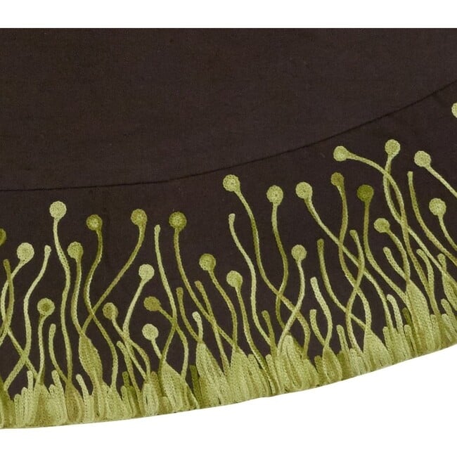 Flora Tree Skirt, Green - Tree Skirts - 3