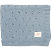Trefle Baby Gift Set, Blue Grey - Blankets - 2 - thumbnail