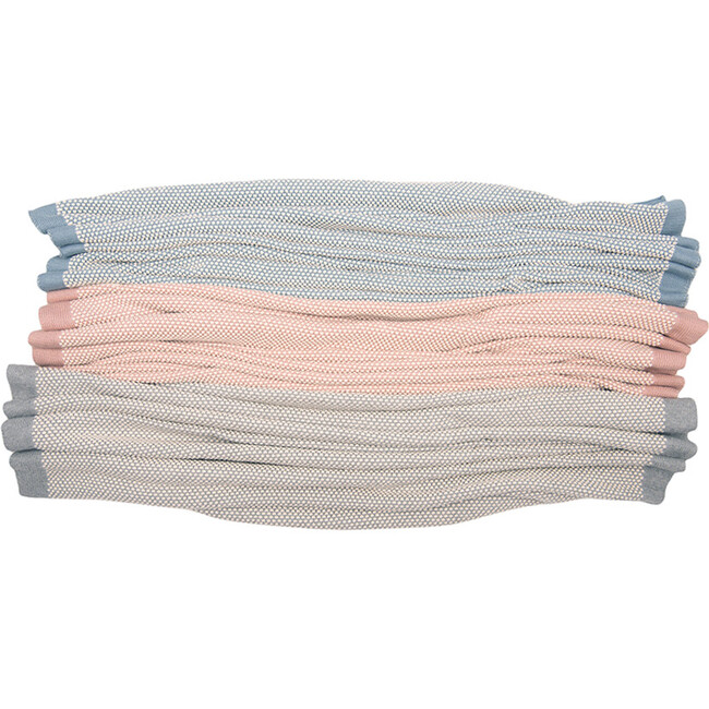 Elegant Baby Gift Set, Light Grey/Natural - Blankets - 4