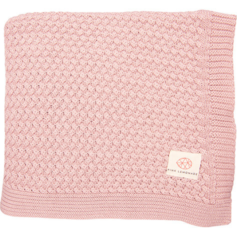 Criss Cross Baby Gift Set, Cameo Pink - Blankets - 3