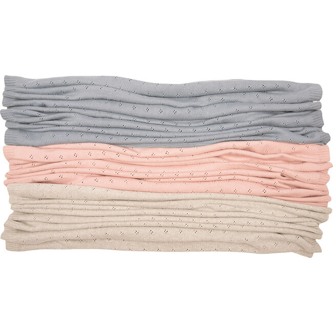 Trefle Baby Gift Set, Vanilla - Blankets - 4
