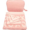 Xoxo Baby Blanket Set, Pink/Ivory - Blankets - 6