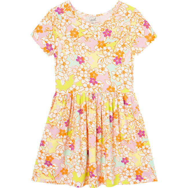 Floral Knit Dress, Print