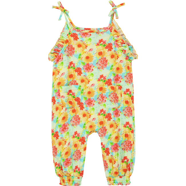 Floral Overall, Print - Rompers - 1 - zoom