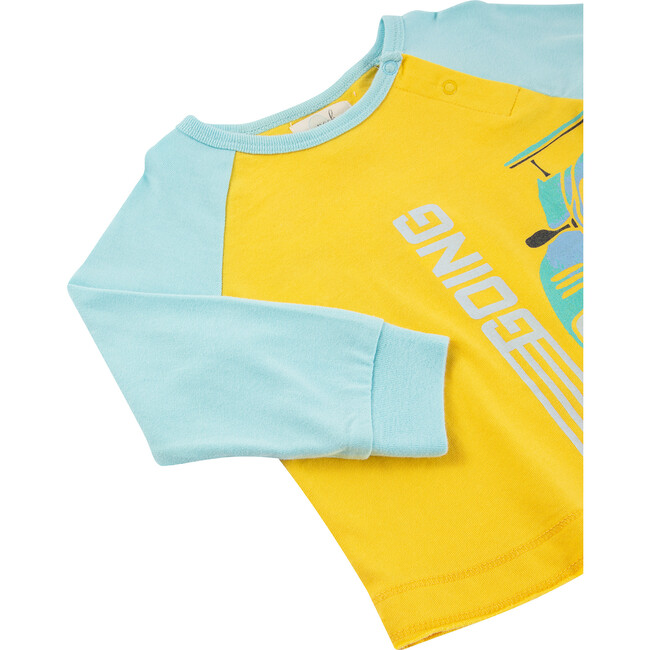 Racecar Pant Set, Yellow - Mixed Apparel Set - 3