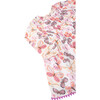 Gathered Butterfly Dress, Print - Dresses - 3