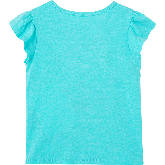 Peace Sign Tee, Turquoise