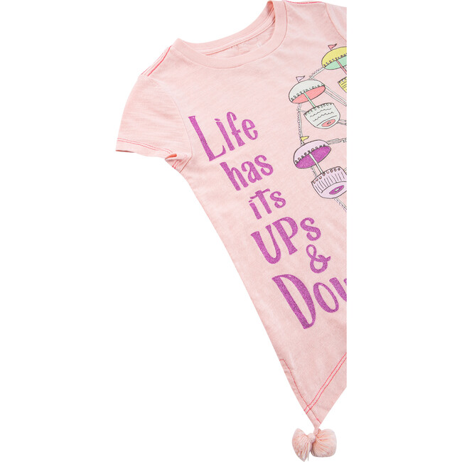 Ferris Wheel Tee, Pink - T-Shirts - 3